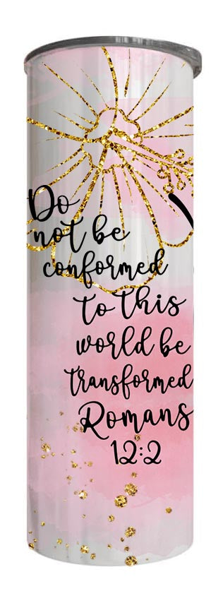 Christian - Grateful Design on Tumbler, Can, Flask, or Water bottle