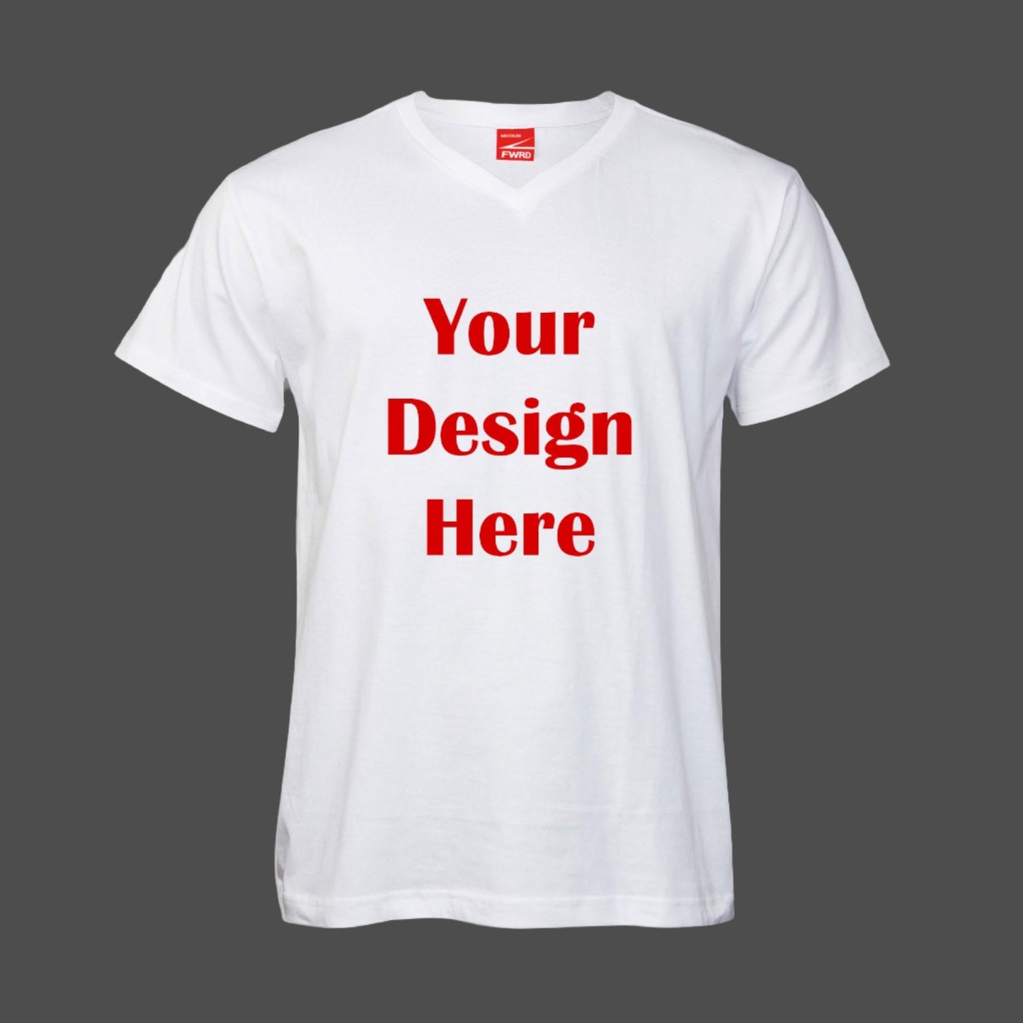 Unisex T-Shirt (V-Neck) - Custom Branded/Printed