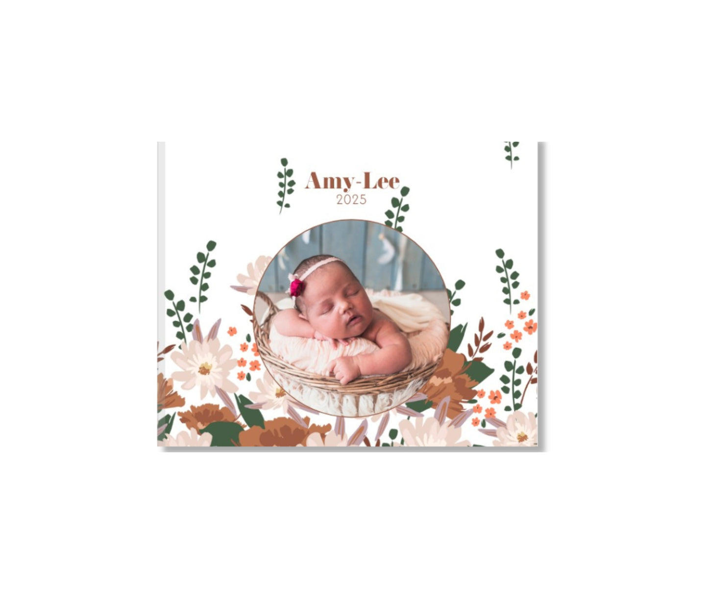 A5 Landscape Floral Photobook