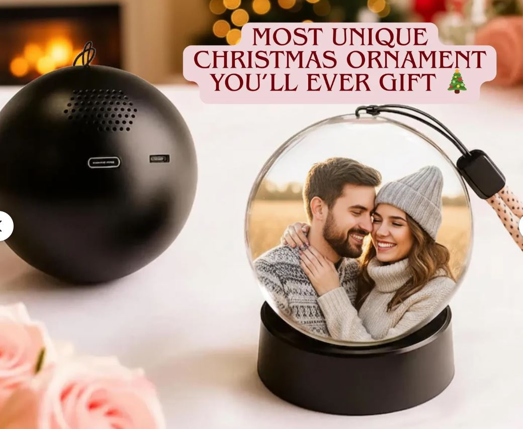 StoryOrb™ - Personalised Video Memory Ornament Ball