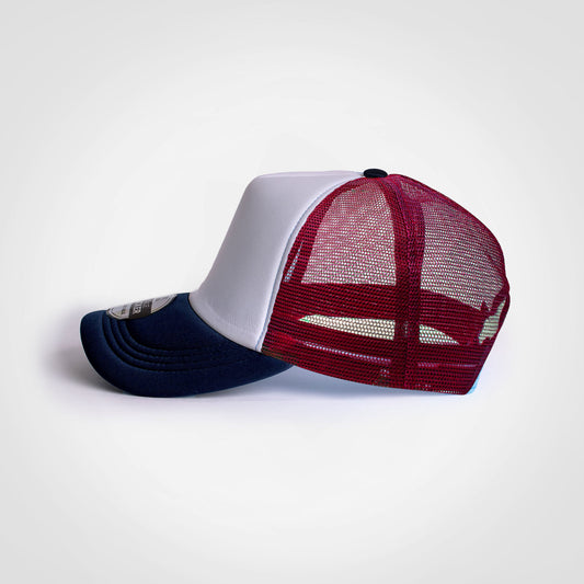 Vintage Trucker Cap - Three Tone - Custom Branded/Printed