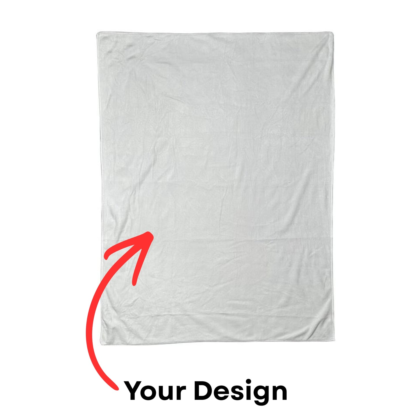 Personalised Fleece Blankets - Your Design / Photo