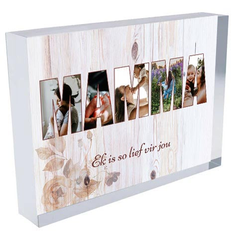 Mamma Photo Collage on Acrylic, Mouse pad, Slate, Mug or Magnet