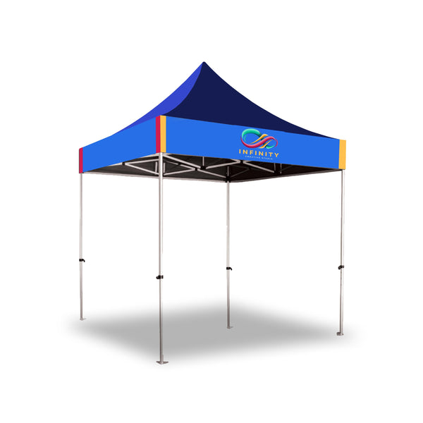 Gazebo incl printing, carry bag & Tool kit! (Aluminium Range)