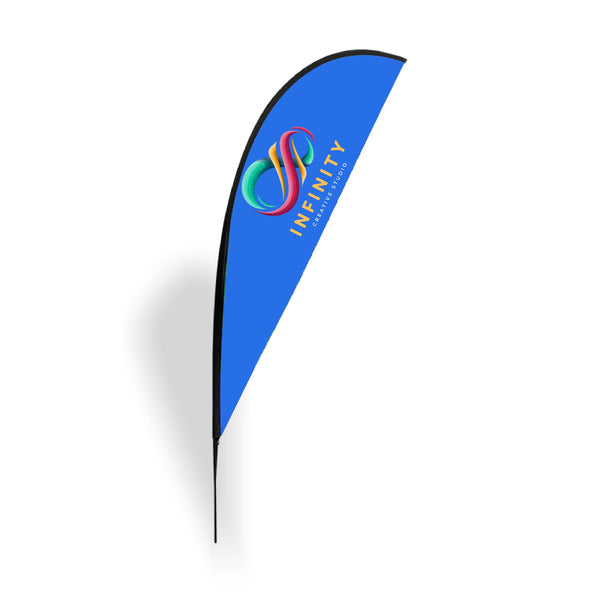 Teardrop Banner Flag -   Double sided