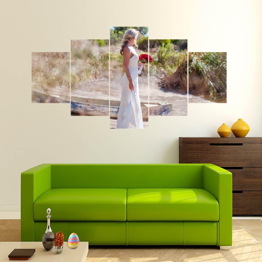 5 Piece Split Canvas Print Combo