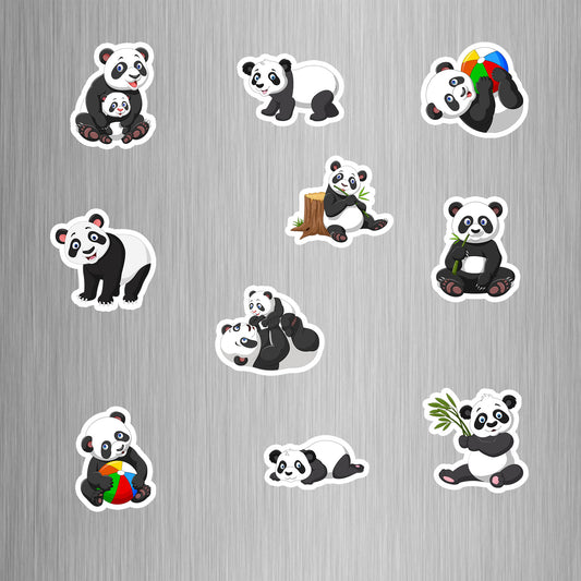 Panda Photo Fridge Magnets - (10 PER PACK)