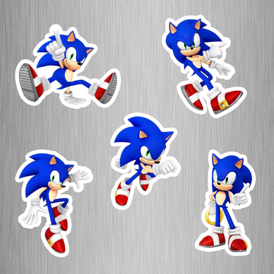 Super Sonic Fridge Magnets - (5 PER PACK) (UK)