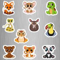 Little Animal Pack (1) Photo Fridge Magnets - (10 PER PACK) (UK)