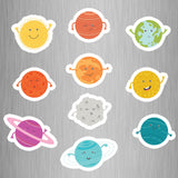 Planets (2) Fridge Magnets - (10 PER PACK) (UK)