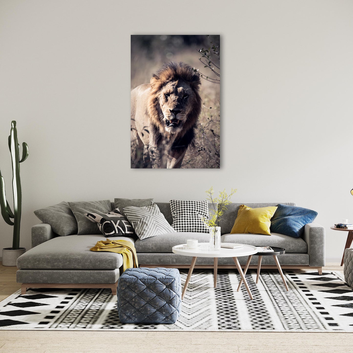 Lion Print: 2