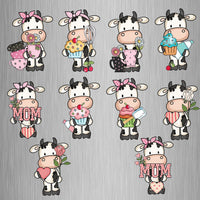 Cow (1) Fridge Magnets - (10 PER PACK) (UK)