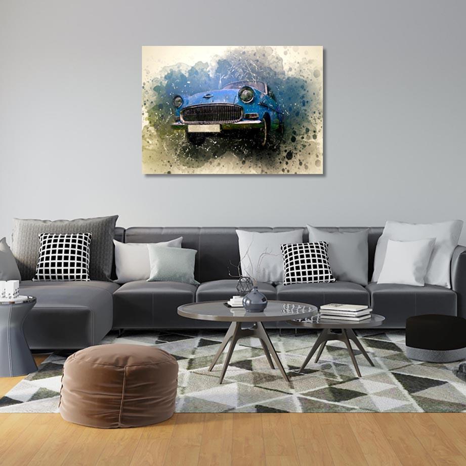 Vintage Car (1) Canvas & More 