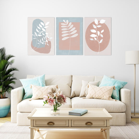 Botanical Modern Minimalist Wall Art