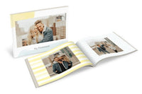 Hardcover Photobook: Pastel Paints Theme (A4, A5 or Square) (UK)