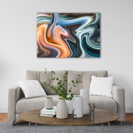 Marble canvas décor print: 12