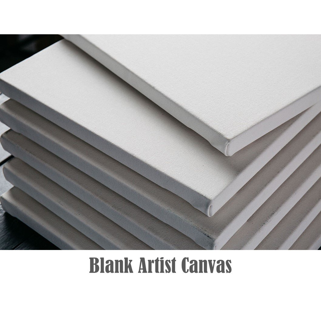 Blank Artist Canvas 3x A4/A3/A2