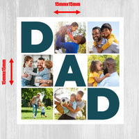 Dad Photo Fridge Magnet (Pack of 2) (UK)