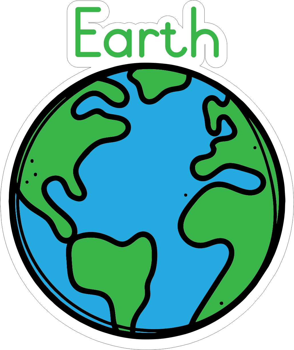 Planet Photo Fridge Magnets - (11 PER PACK)