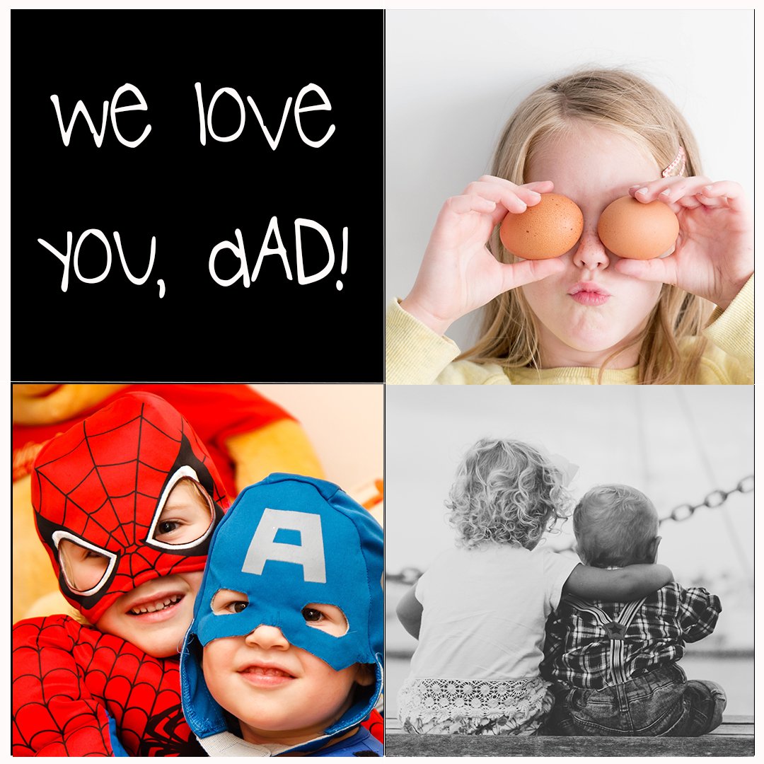 Father's Day: 200 x 200 Square Design Canvas & More 