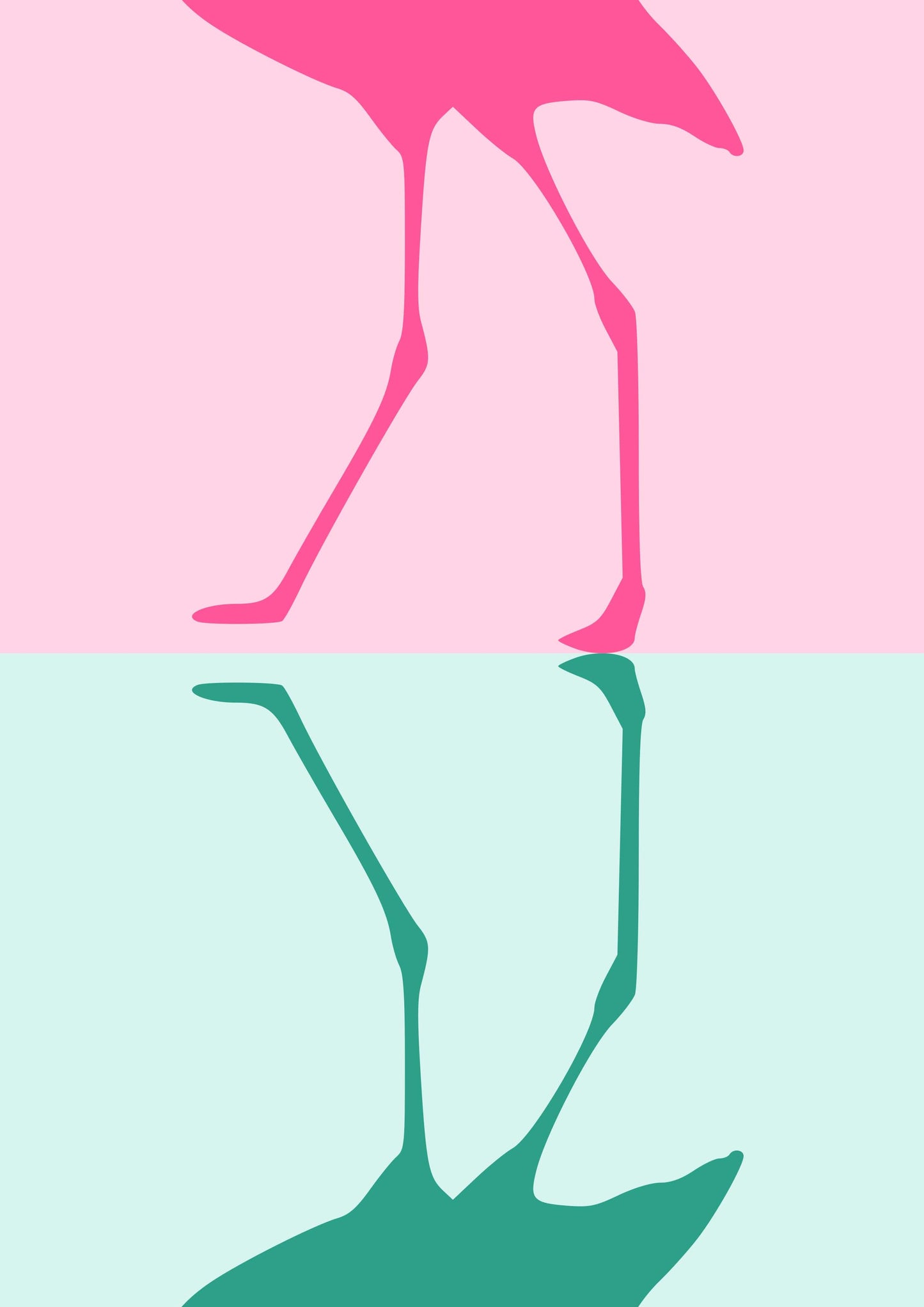 Flamingo Minimalist