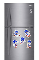 Super Sonic Fridge Magnets - (5 PER PACK) (UK)