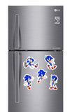 Super Sonic Fridge Magnets - (5 PER PACK) (UK)