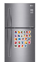 Super Hero Alphabet Fridge Magnets - (26 PER PACK) (UK)