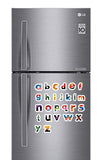 Super Hero Alphabet Lower Case Fridge Magnets - (26 PER PACK) (UK)