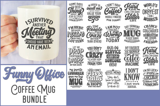 Funny Office Theme Coffee Mug