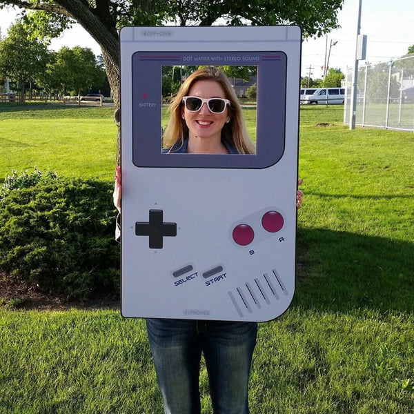 Selfie Photo Frame Prop "Gameboy"