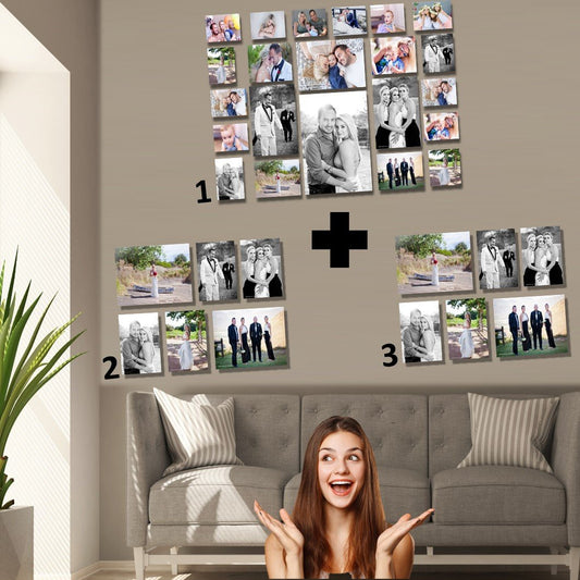 Mega Memory Wall PLUS 2 x 6 piece combos FREE (34 prints total!) Canvas & More 