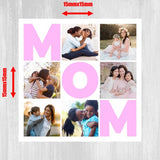 Mom Photo Fridge Magnet (Pack of 2) (UK)