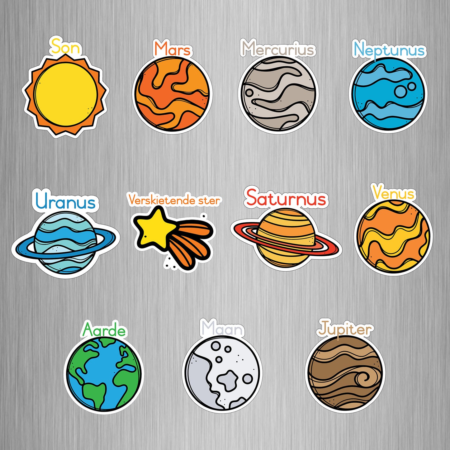 Planete Photo Fridge Magnets - (11 PER PACK)