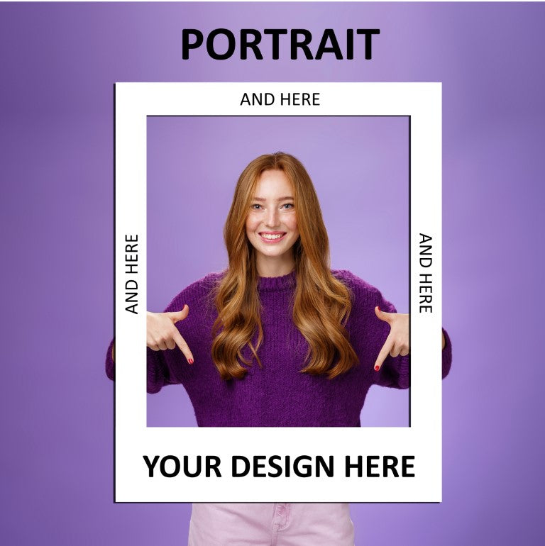 Customized Selfie Photo Frame Prop