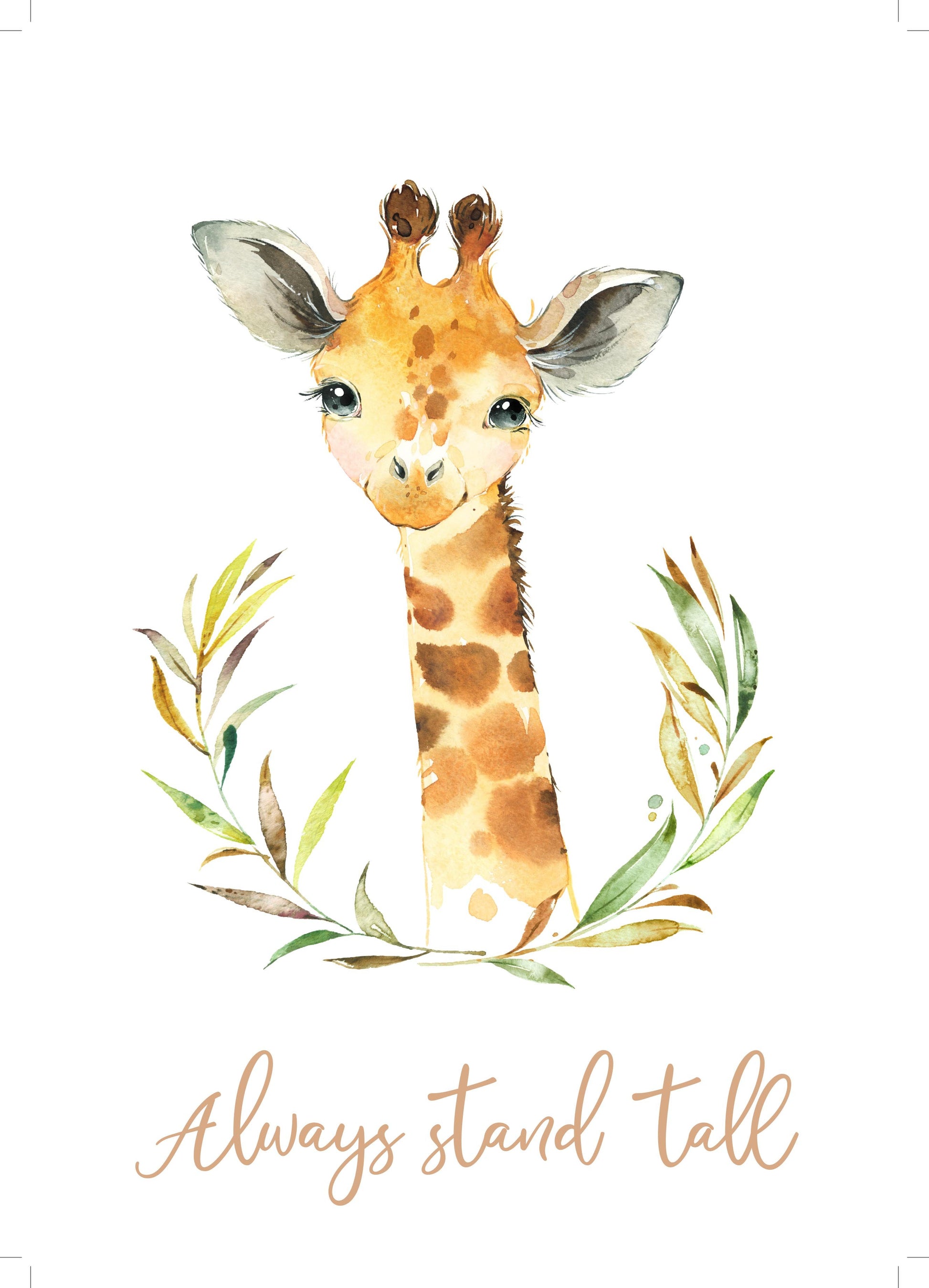 Set of 3 Unisex Safari Animals 1 Canvas & More 