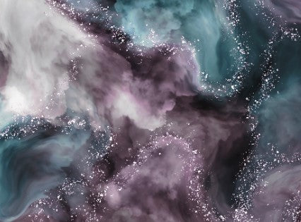 Unicorn Watercolor Marble Print (1)