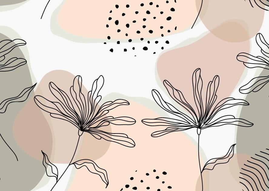 Set of 1: Abstract Trendy Universal (Varios options to choose from) Canvas & More A3 2 