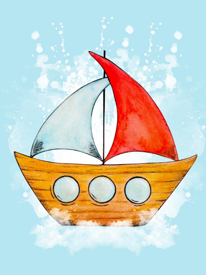 Boys:  Set of 3 - Lighthouse and Boat