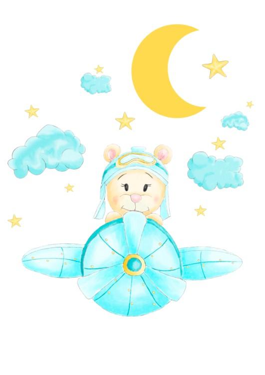 Boys: Set of 3 - Adventure Awaits Little Bear Canvas & More 