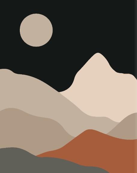 Abstract-Modern-Boho canvas dec Canvas & More 