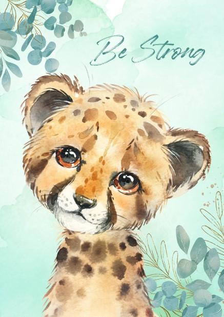 Unisex: Set of 3 - Cute Safari Set with Sayings Canvas & More 