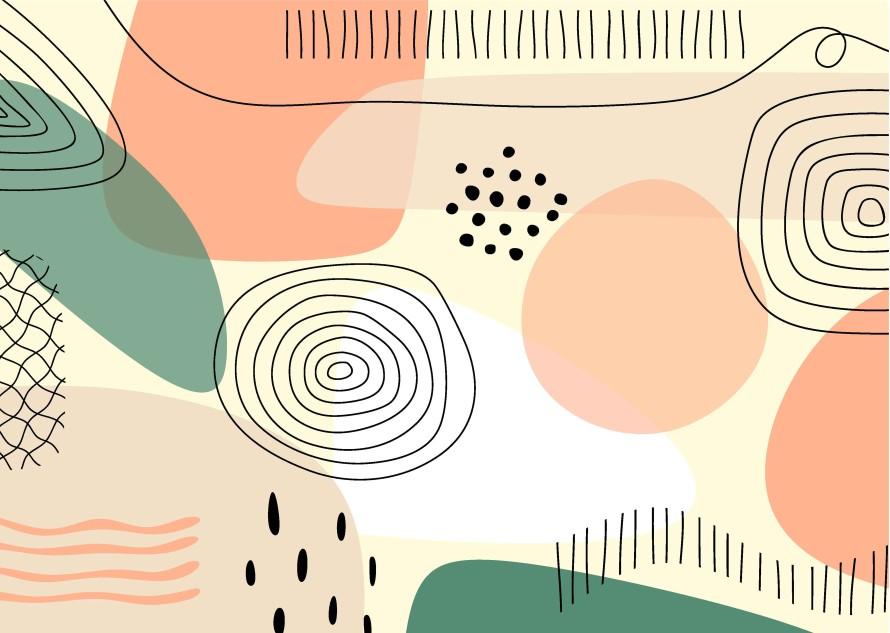 Set of 1: Abstract Trendy Universal (Varios options to choose from) Canvas & More A3 4 