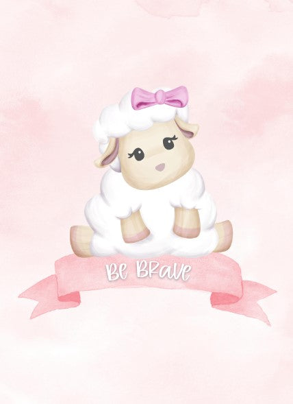 Girls: Set of 3 - Dream Big & Be Brave Sheep