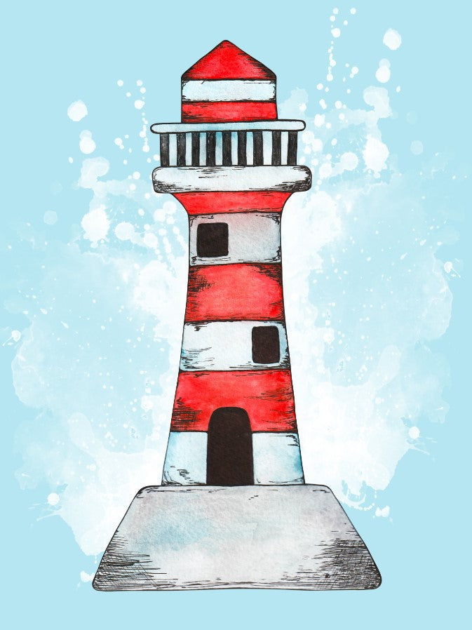 Boys:  Set of 3 - Lighthouse and Boat