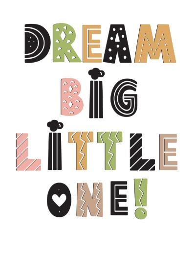 Unisex: Set of 3 - Mix Colors ABC and Numbers Canvas & More 