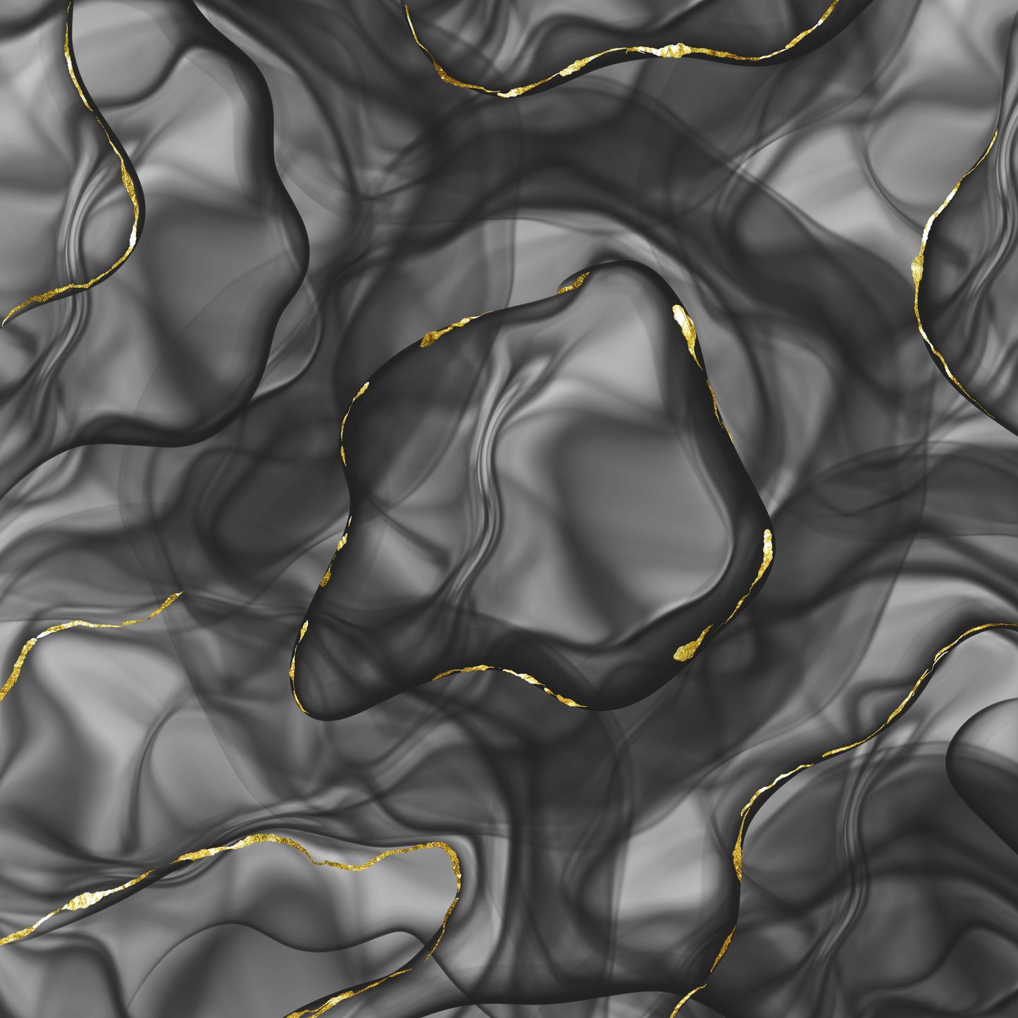 Set of 6 - Silver Ink Canvas & More 