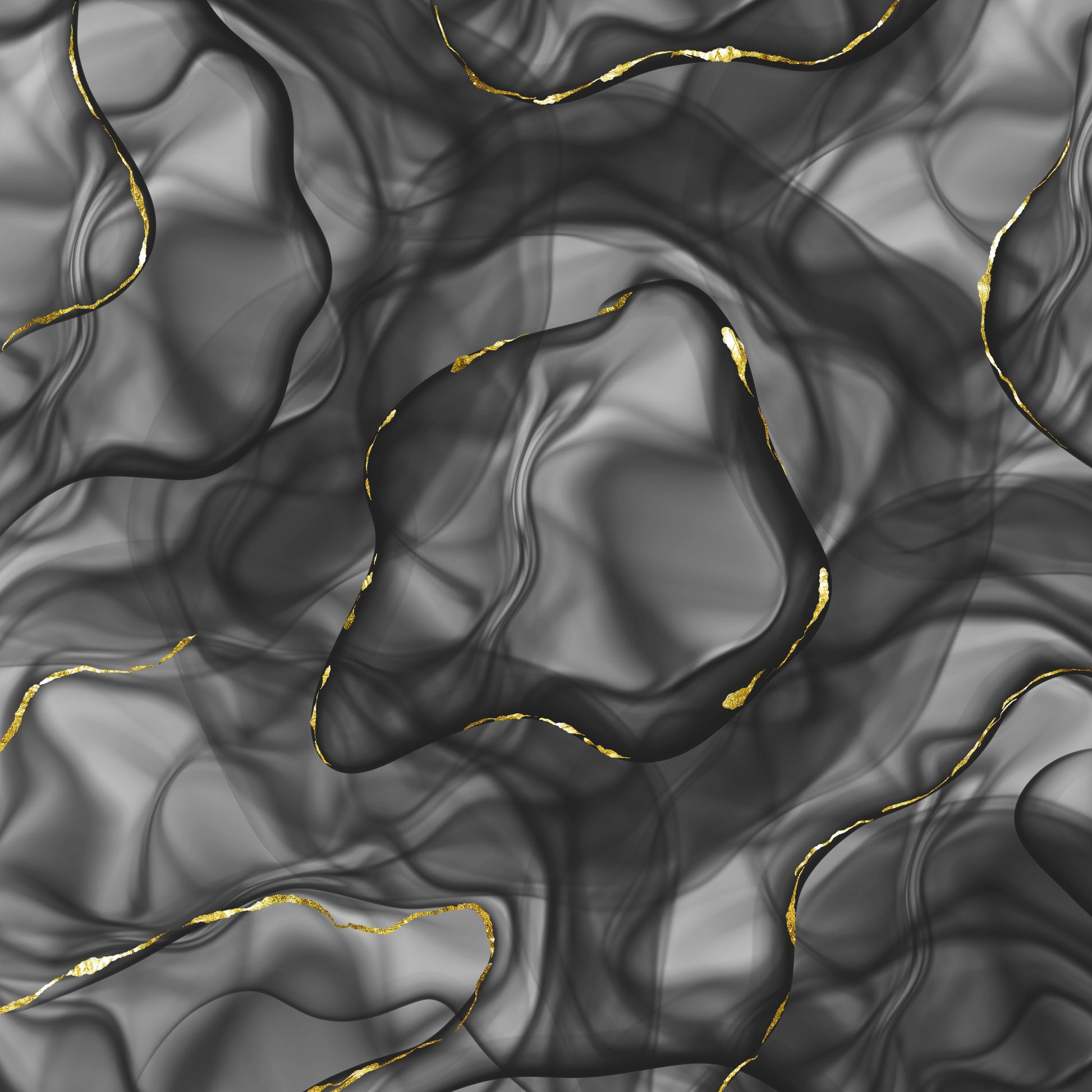 Set of 6 - Silver Ink Canvas & More 