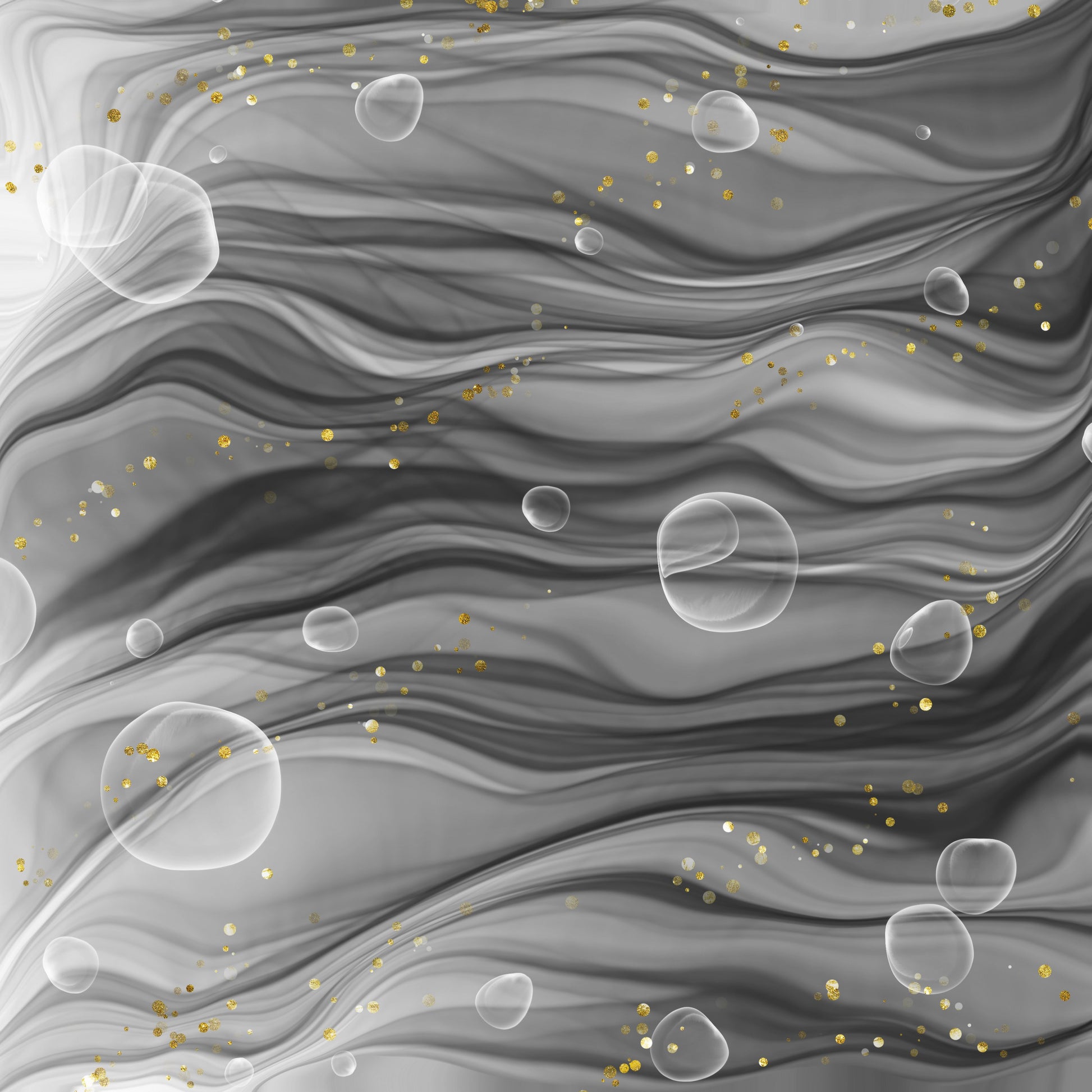 Set of 6 - Silver Ink Canvas & More 