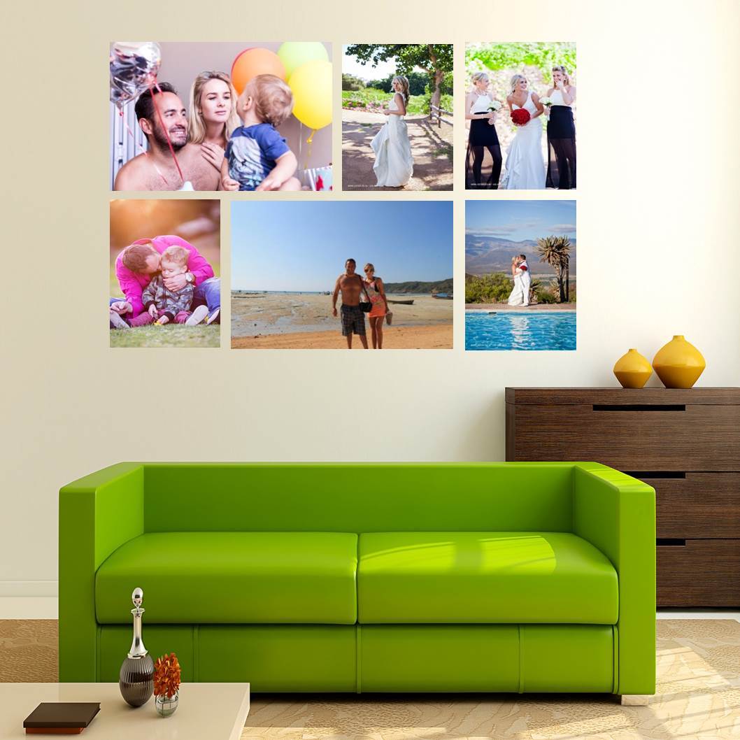 HOT: 6 Piece FEATURE Canvas Print Combo Deal (SAVE 40%!) Canvas & More 